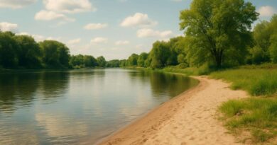 Gdzie odpocząć nad wodą w okolicach Wawra?