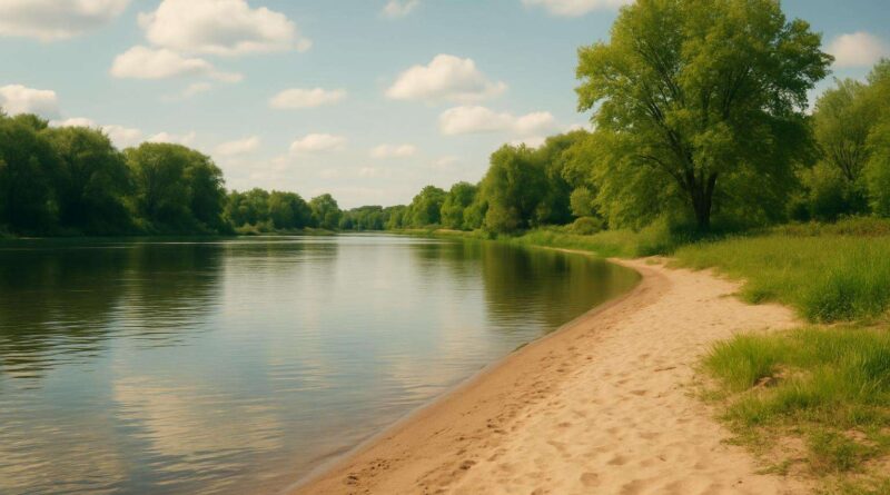 Gdzie odpocząć nad wodą w okolicach Wawra?