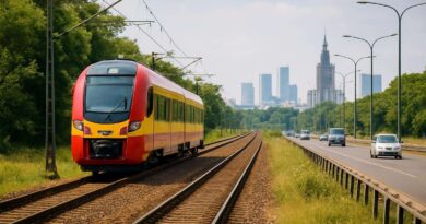 Komunikacja w Wawrze – SKM, kolej i dojazd do centrum Warszawy