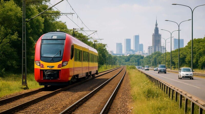 Komunikacja w Wawrze – SKM, kolej i dojazd do centrum Warszawy